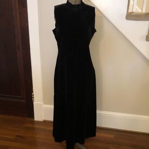 Long black dress